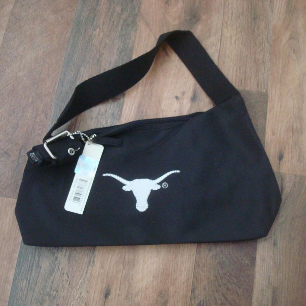 TEXAS LONHORNS 12X7 BAG PURSE VINTAGE NEW TAILGATE‎ HANDBAG TOTE